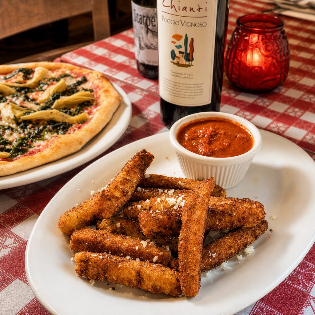 Fried Zucchini.