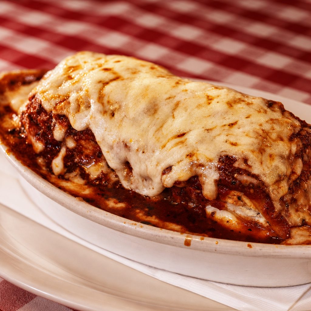 Meat Lasagna.